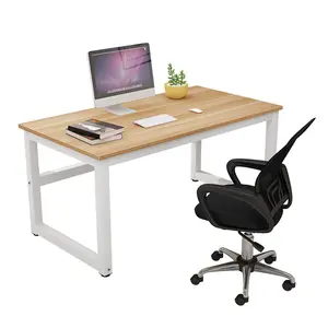 Rustik beyaz siyah ceviz ahşap ucuz bilgisayar çalışma masası ev ofis yazı masası