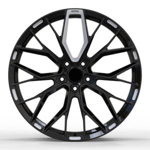 Rines Personalizados <span class=keywords><strong>de</strong></span> Aleación <span class=keywords><strong>de</strong></span> Aluminio Forjado 6061-T6 <span class=keywords><strong>de</strong></span> 18, 19, 20, 21, 22 y 24 Pulgadas, Diseño Multirradio Trenzado, para BMW y Mercedes - Product Image 1