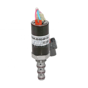 Repuestos para Excavadora ELIC SK200-2 HD820, Solenoide de Bloqueo de Seguridad YN35V00005F1 KWE5K-20-G24D12A - Product Image 5