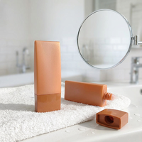 Emballage personnalisé pour flacon de sérum solaire 30 ml, flacon cosmétique en plastique vide, impression sérigraphique, flacon de crème solaire