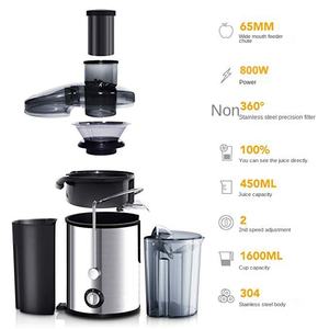 Presse-agrumes électrique multifonctionnel automatique en acier inoxydable avec moteur en cuivre, capacité 400 ml, pour usage domestique (vente en gros) - Product Image 2