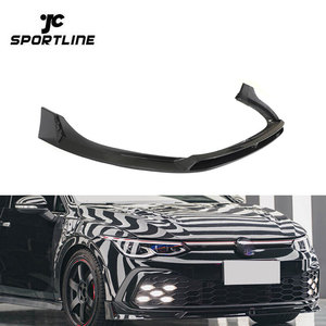 Spoiler de pare-chocs avant en carbone pour <span class=keywords><strong>Volkswagen</strong></span> <span class=keywords><strong>Golf</strong></span> 8 MK8 <span class=keywords><strong>GTI</strong></span> 2021-2022 - Product Image 1
