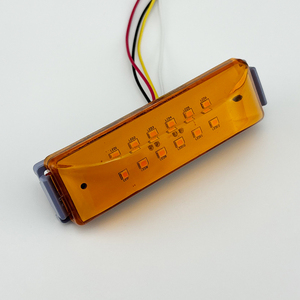 Phong cách mới 12-24V tự động cảnh báo tín hiệu <span class=keywords><strong>LED</strong></span> Side Marker đèn xe ánh sáng phụ kiện cho xe tải xe buýt Trailer - Product Image 4
