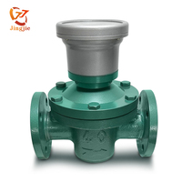 Medidor de Flujo Mecánico de Engranajes Ovalados DN50 de Hierro Fundido con Pantalla de Puntero para Combustible Diésel, Aceite, Agua, Industria, Medición de Líquidos de Alta Precisión