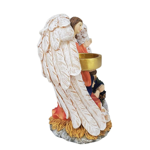Figura Decorativa de la Virgen María y el Niño Jesús, Arte Popular de Poliresina WeiVista, Fabricante Mayorista de Artículos Religiosos para Decoración del Hogar, Cristiano 24016 - Product Image 3