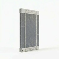 Plaque filtrante céramique en carbure de silicium (SiC) Bai Sheng 40x55x1.2 haute réfractarité (1770-2000°C) avec service de découpe, utilisée dans les fours à ciment