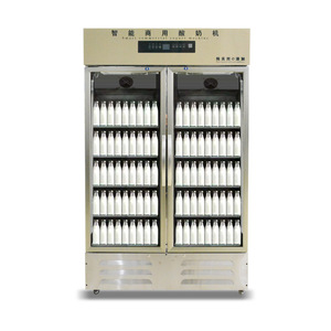 Incubateur à yaourt à refroidissement par air en acier inoxydable avec contrôle numérique de la température, étagères réglables, conception intégrée pour un yaourt <span class=keywords><strong>maison</strong></span> parfait - Product Image 4