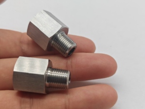 Adaptateur réducteur de filetage universel, 1/8" NPT mâle vers M12x1.0 femelle, en acier inoxydable, pour systèmes automobiles et hydrauliques - Product Image 6