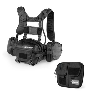 กระเป๋าคาดอกกันน้ำแบบกำหนดเองสำหรับผู้ชาย ขี่มอเตอร์ไซค์ ใส่เครื่องมือ กระเป๋าแบบ Molle  กระเป๋าคาดอก กระเป๋าคาดเอว - Product Image 2