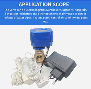 带有水控制阀的水泄漏检测器检测报警系统 - Product Image 5