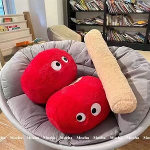 Peluche en forme <span class=keywords><strong>de</strong></span> petit livre rouge avec baies enrobées <span class=keywords><strong>de</strong></span> sucre, coussin chauffant pour les mains, cadeau <span class=keywords><strong>de</strong></span> Nouvel An pour <span class=keywords><strong>fille</strong></span>, poupée <span class=keywords><strong>de</strong></span> sommeil. - Product Image 4