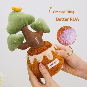 Figurine en peluche amusante en pot, Figurine Persimmon You Wish, Ornements végétaux décoratifs, Figurines créatives, Arbre de la fortune pour <span class=keywords><strong>Bros</strong></span> - Product Image 4