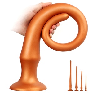 Super lungo anale Plug Dildo, flessibile in Silicone liquido gluteo Plug stimolazione di massaggio per uomini <span class=keywords><strong>e</strong></span> donne <span class=keywords><strong>Sex</strong></span> Factory - Product Image 1