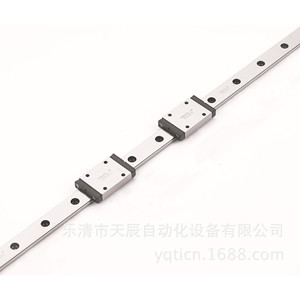 Riel de Guía Lineal en Miniatura Ticn Mtw7-180c1 Grado C, Kit de Bloqueo, Acero para Rodamientos - Product Image 5