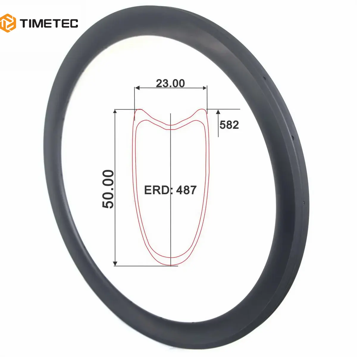 Tetec 650C V тормозные дорожные диски из углеродного волокна 23 мм ширина 50 мм профиль клинчер трубчатый индивидуальный велосипедный круг