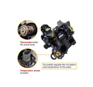 Bonne pompe à eau de voiture OEM 06H121026T 06H121026DD 06H121026BB 06H121026AB pour <span class=keywords><strong>AUDI</strong></span>(BR) <span class=keywords><strong>Audi</strong></span> A4 1/8 2007-2015 - Product Image 2