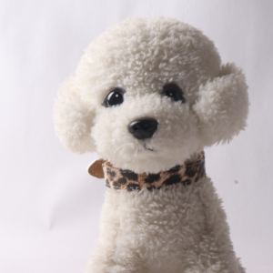 Zhongru kalung anjing desain baru, perlengkapan hewan peliharaan PU mewah Multi warna macan tutul seri PU kerah anjing gesper logam - Product Image 6