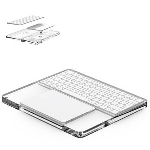 Teclado mágico acrílico y soporte para trackpad compatible con teclados mágicos Apple Gen 2/3 y teclado trackpads - Product Image 1
