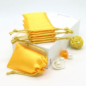 Bolsa de Satén de Lujo, Bolsa con Cordón de Satén de Seda para Perfumes, Joyas y Embalaje de Cajas - Product Image 4