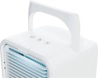 Ventilateur d'air portable USB 7 couleurs RVB, humidificateur à brume 3 vitesses, faible bruit, réservoir d'eau 700 ml, pour bureau, extérieur et maison