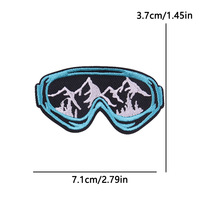 Patchs brodés thermocollants aux couleurs néon vives, motifs Cowgirl, Squelette, Rocker, Cigarette, Botte de cowboy, pour casquettes, sacs et accessoires