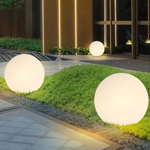 Luz extérieur extérieur grand extérieur <span class=keywords><strong>Kula</strong></span> Ogrodowa jardin éclairage boule cour décoration solaire Globe lanternes lumières 50cm - Product Image 6