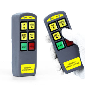 Grue à radio industrielle ML-4AS à vitesse unique à 4 boutons télécommande sans fil palan électrique étanche en plastique matériau métallique - Product Image 1