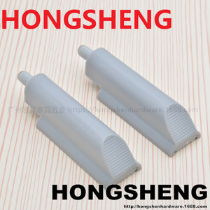 Amortisseur linéaire caché HONGSHENG en plastique gris pour porte de placard de rangement - Product Image 3