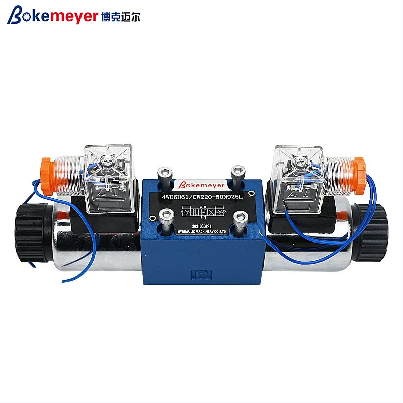 Best Price OEM 4WE 6 Hydraulic Solenoid Directional Valves 24V DC 220V l Hydraulic Directional Valve