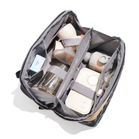 Phanpy Meilleur prix Mini sac de luxe à double fermeture à glissière Sacs en fibre de polyester personnalisés Économiseur d'espace Sacs de rangement polyvalents