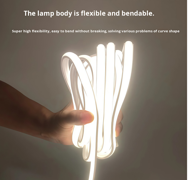 LED Light Strip & Bar 220V Self-Adhesive Dimmable Adjustable for Bedside TV Cabinet Living Room Atmosphere Lighting