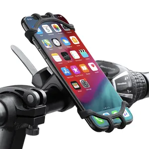 EONLINEバイク電話ホルダー自転車モバイル携帯電話ホルダーオートバイSuporteCelular for iPhone Samsung Xiaomi Gsm Houder Fiets