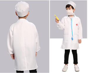 Kinder Halloween Krankenhaus Arzt Krankens ch wester Kostüm Kinder chirurg <span class=keywords><strong>Dr</strong></span>. Uniform Rollenspiel Kleid mit Hosen - Product Image 3
