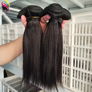 3 bundel 70g/PC murah kutikula selaras Brasil virgin remy mentah tidak diproses 100% rambut manusia bundel ekstensi tenun Mongolia