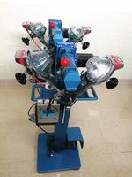 Machine à coudre électrique industrielle pour vêtements, manteaux, sacs en cuir, boutons pression, trous, couture