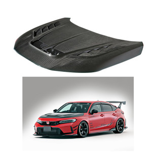 Capot en fibre de carbone de style VR pour <span class=keywords><strong>Honda</strong></span> <span class=keywords><strong>Civic</strong></span> Type R FL5 - Product Image 1