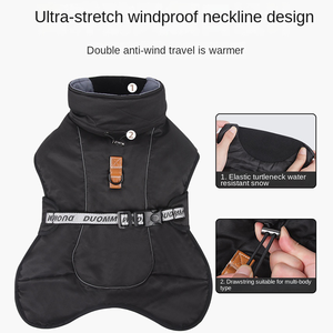 יצרן מקור skynuo יצרן מקור שיפוע כלב חורף עמיד למים בגדים חמים חיצונית בגדי חיות מחמד חמים הסיטונאי - Product Image 3