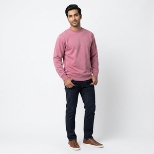 Men Sweatshirts Custom Crew Neck men's hoodies Sweater Long Sleeve Sweat Shirts <b>Thick</b> <b>Fleece</b> Blank Sweatshirts hoodies - Product Image 1