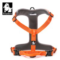 TRUE LOVE-Harnais réfléchissant pour chien, gilet pour aventure en plein air, avec laisse, assorti pour harnais pour chien personnalisé