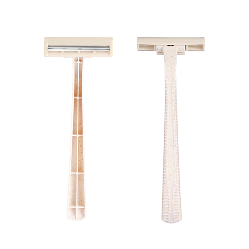 Eco Friendly Safety Biodegradable Disposable Razor Bamboo Shaving Razor