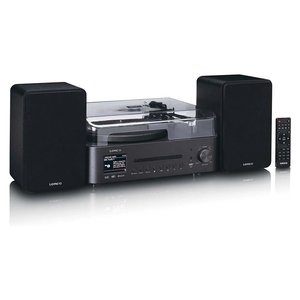 Lenco Hi Fi System Mc 760bk Bluetooth 2x 30W Dab Fm Compact With <b>Speakers</b> - Product Image 5
