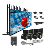 Layar Display Sewa 7680Hz HDR10 5000cd untuk Acara Olahraga Sepak Bola Indoor Outdoor Video Wall