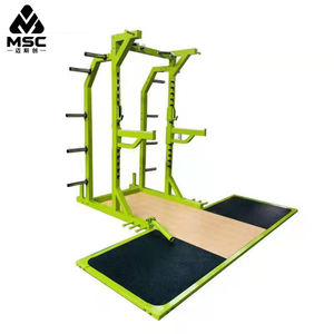 Máquina de Entrenamiento Multifuncional Todo en Uno, Máquina Smith con Estación de Poleas Cruzadas, Equipo de Fitness Profesional para Gimnasios - Product Image 3