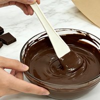Spatule de cuisine en plastique PA, grattoir à pâte pour pain et gâteaux, mélangeur à pâte, outil de cuisson, outil de découpe de gâteau en plastique
