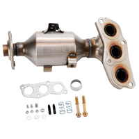 Convertisseur catalytique à trois voies à haut débit pour Peugeot 107 Citroën C1 Toyota Aygo 2005-2014 Tuyau d'échappement avec catalyseur 0342K0