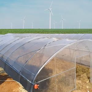 Farm <span class=keywords><strong>Plastic</strong></span> Supply Clear Estufa Folha De Plástico Filme De Estufa De Polietileno Resistente A UV - Product Image 1