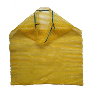 Sac en maille pe jaune 40x60cm pour oignon et pomme de terre
