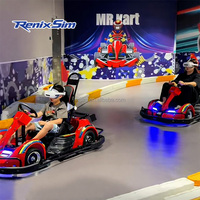 RenixSim, Máquina de Juegos de Diversión para Niños, Nuevo Diseño, Centro de Entretenimiento, Go Kart Eléctrico MR