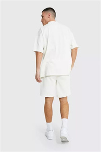 Maglietta T-shirt uomo nuovo stile Logo stampabile personalizzato tessuto di cotone poliestere T-shirt oversize bianca <span class=keywords><strong>da</strong></span> uomo - Product Image 3