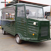 Camion de nourriture de collation de Shimao Oriental approuvé ce ou DOT camion de burger camion de nourriture de foo mobile à vendre